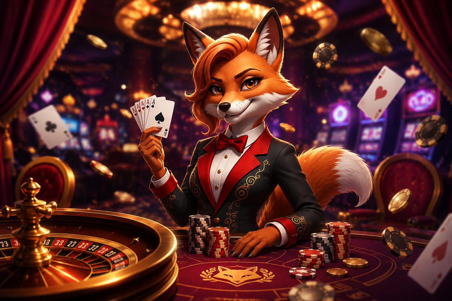 Kitsune Casino Mascot